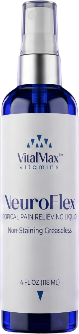 NeuroFlex topical pain relieving spray bottle